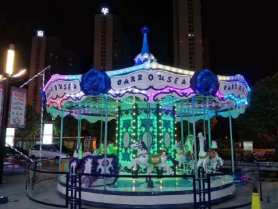 主題樂園豪華轉(zhuǎn)馬